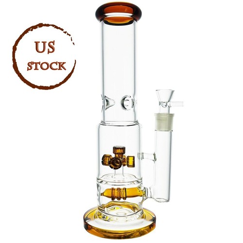 Heavy glass bong percolate - bong,