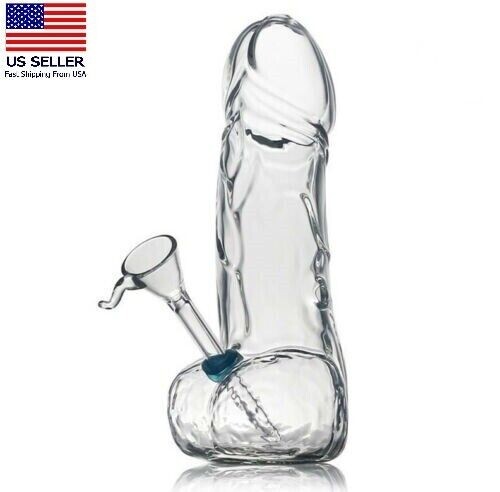 Penis glass pipe thick - 🔥8",
