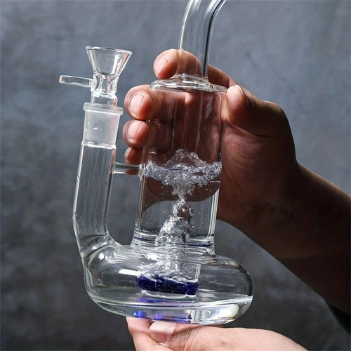 Tubo acqua vortice - , fumo
