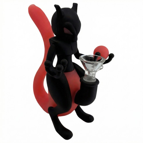 Silicone collectible hookah - 6",