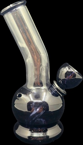 Black curved neck - curved, glass