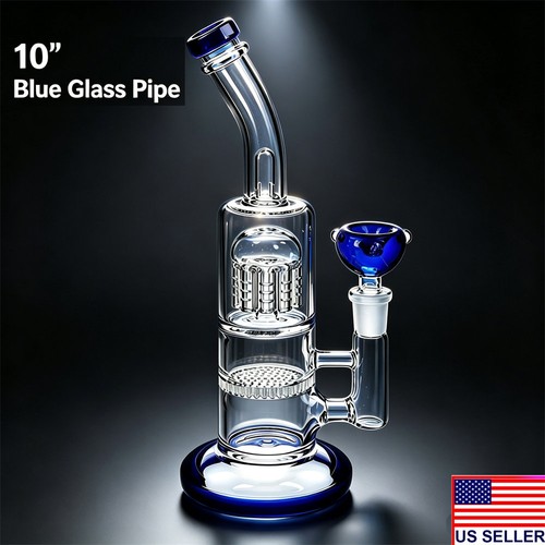 Inch blue heavy glass - inch,