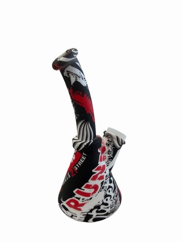 Silicone collectible hookah - 6",