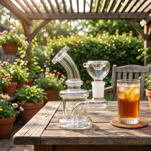 Mini glass bong tobacco - mini,