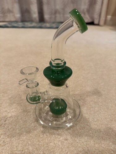 Glass bong water pipe - bong, 7.5"