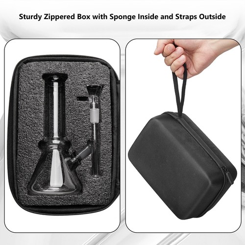 Small glass bong with - 6",