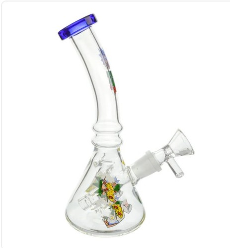 Mini glass bong handcrafted - bong,