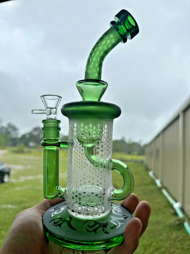 Hand crafted etched - hand-crafted, glass