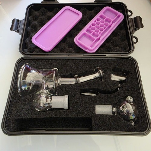 Mini glass bong - 4.7",