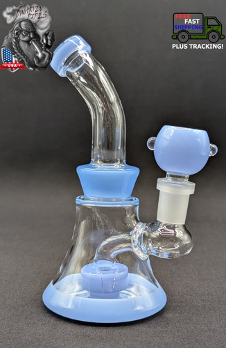 Inch glass hookah water - 6",