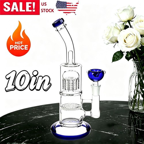 Inches blue heavy glass - inches,