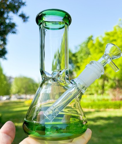 Bong vetro verde spesso - bong,