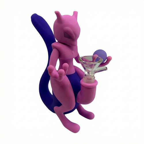 Silicone collectible hookah - 6",