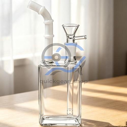 Heavy duty glass - 8", bong