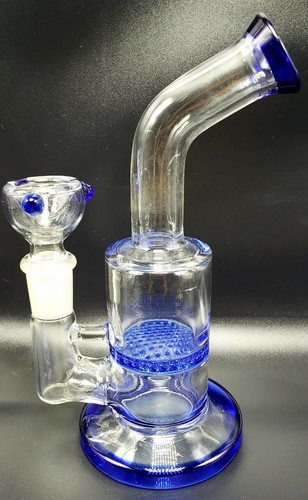 Blue honeycomb percolator - blue,