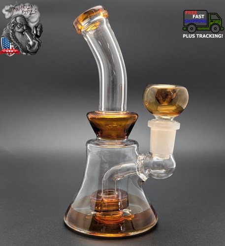 Inch glass hookah water - 6",