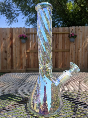Bong vetro arcobaleno - vetro, 12