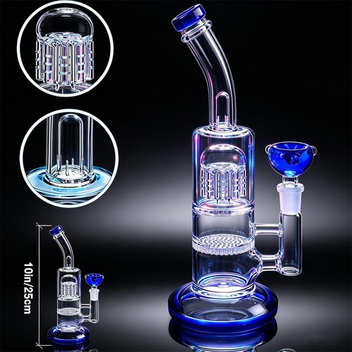 Inches blue heavy - blue, glass