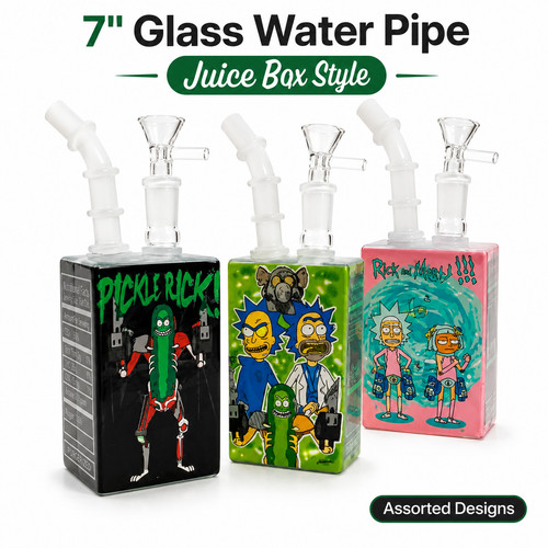 Glass tobacco water pipe - glass,