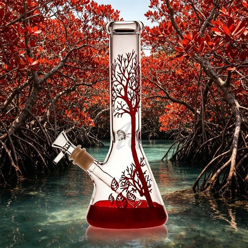 New inch bongs red tree - 11,