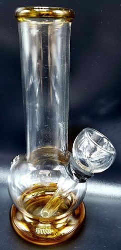 Gold glass tobacco mini - gold,