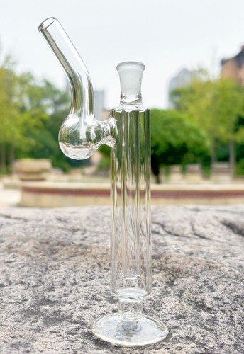 Mini bong vetro trasparente - in,