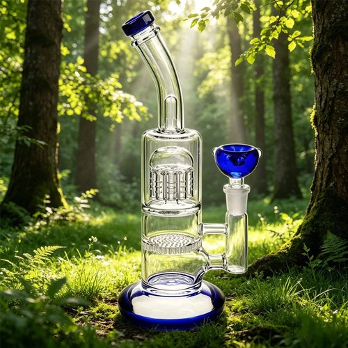 Inches blue heavy glass - blue,