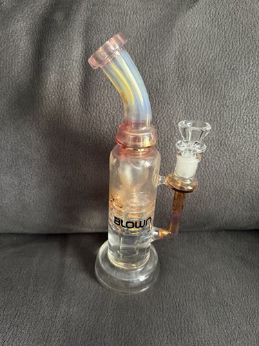 Thick glass percolated bong - glass,