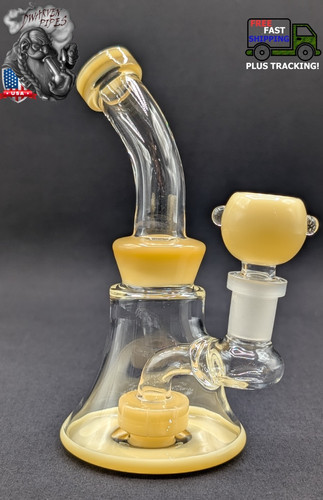 Inch glass hookah water - 6",