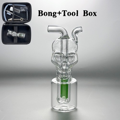 Mini bong vetro teschio - in,